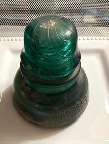 insulators beach glass