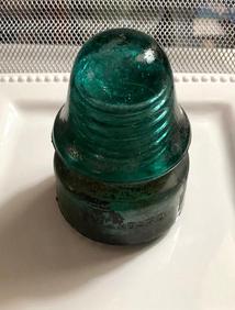 insulators beach glass