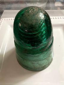 insulators beach glass