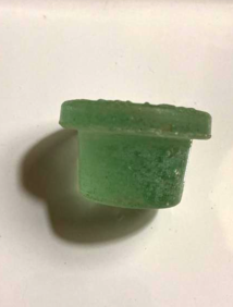 Unique beach glass stoppers