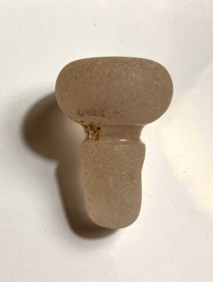 Unique beach glass stoppers