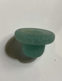 Unique beach glass stoppers