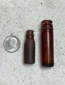 beach sea glass bottles