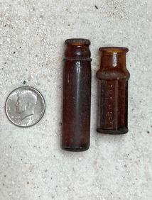 beach sea glass bottles