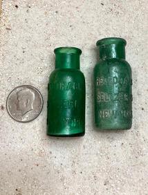 beach sea glass bottles